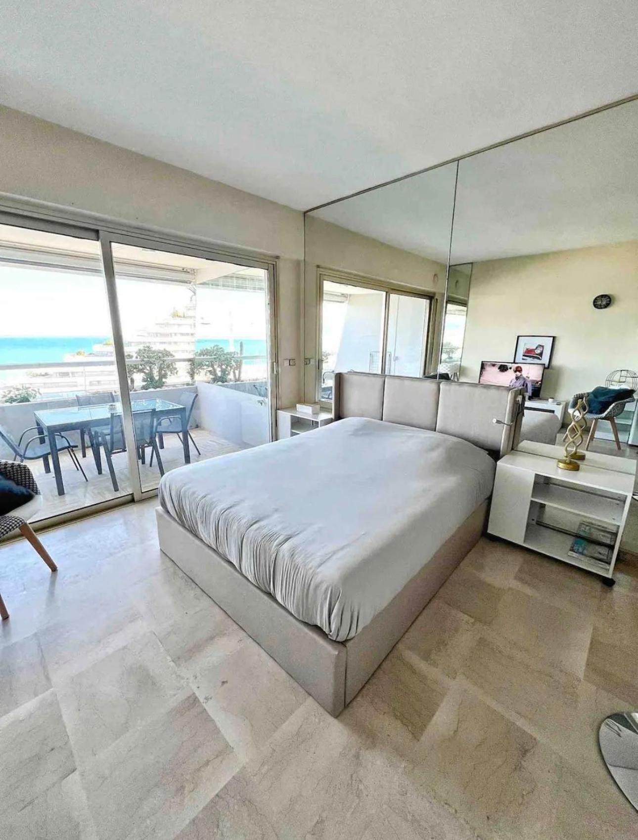 #101 Marina Riviera Bay - Studio 30M2 Avec Terrasse Vue Mer 빌뇌브루베 외부 사진