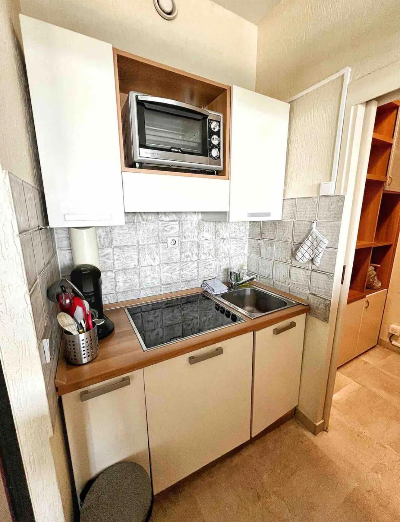 #101 Marina Riviera Bay - Studio 30M2 Avec Terrasse Vue Mer 빌뇌브루베 외부 사진